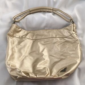 Roxy gold purse